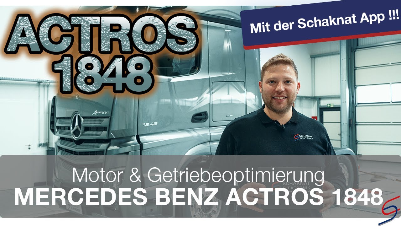 Motor & Getriebeoptimierung - MB ACTROS 1848