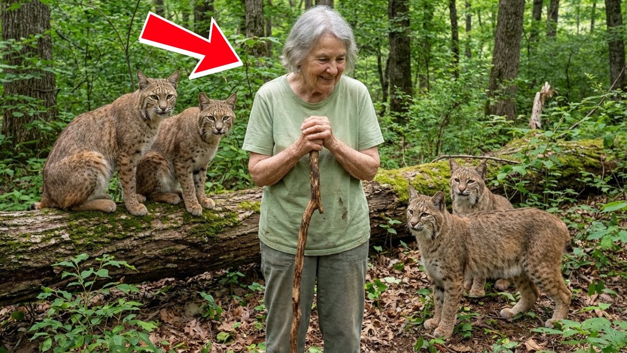 The Bobcats She Raised Returned Years Later — Their Sweet “Thank You” Made Grandma Laugh!