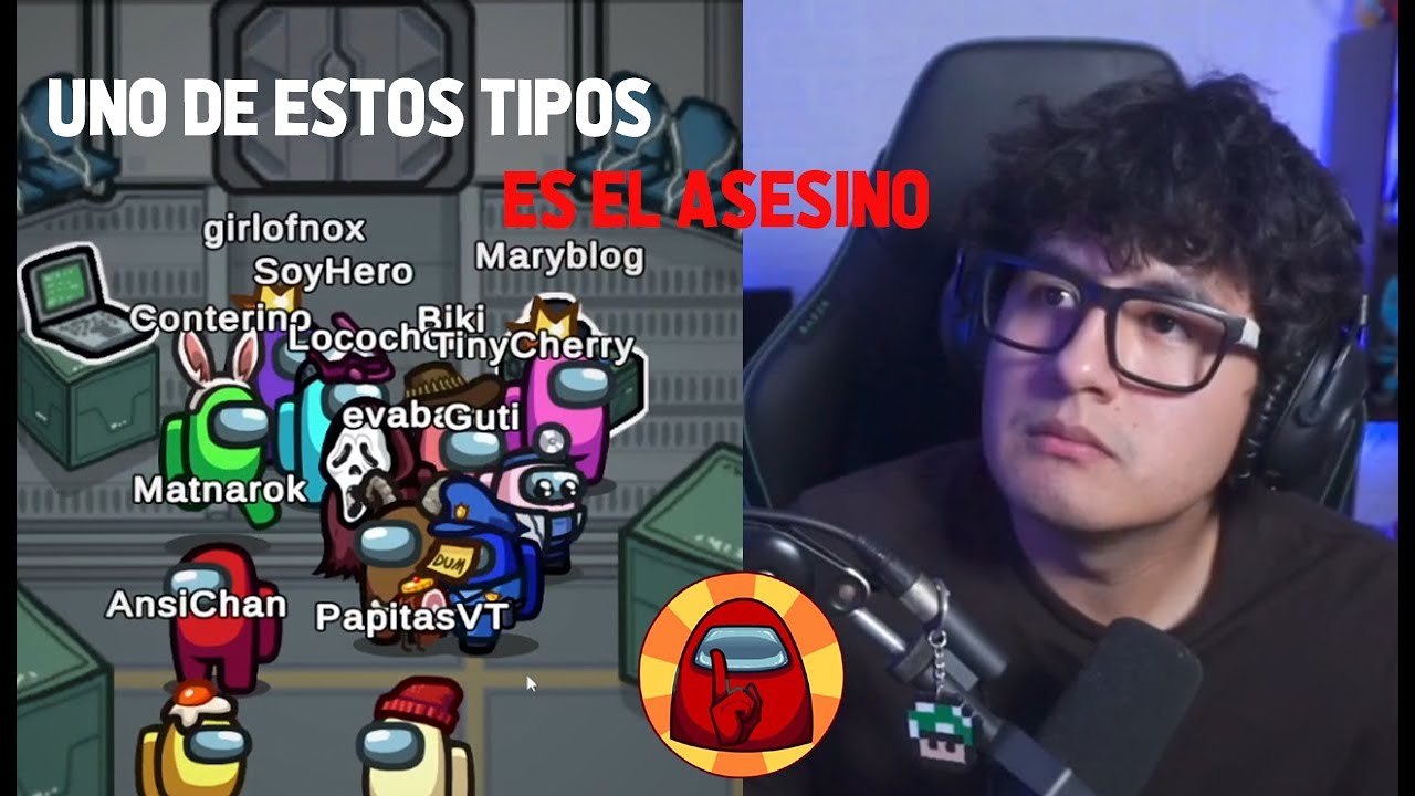 LOCOCHON JUEGA AMONGUS CON AMIGOS || NUEVOS ROLES DETECTIVES Y VIPER.