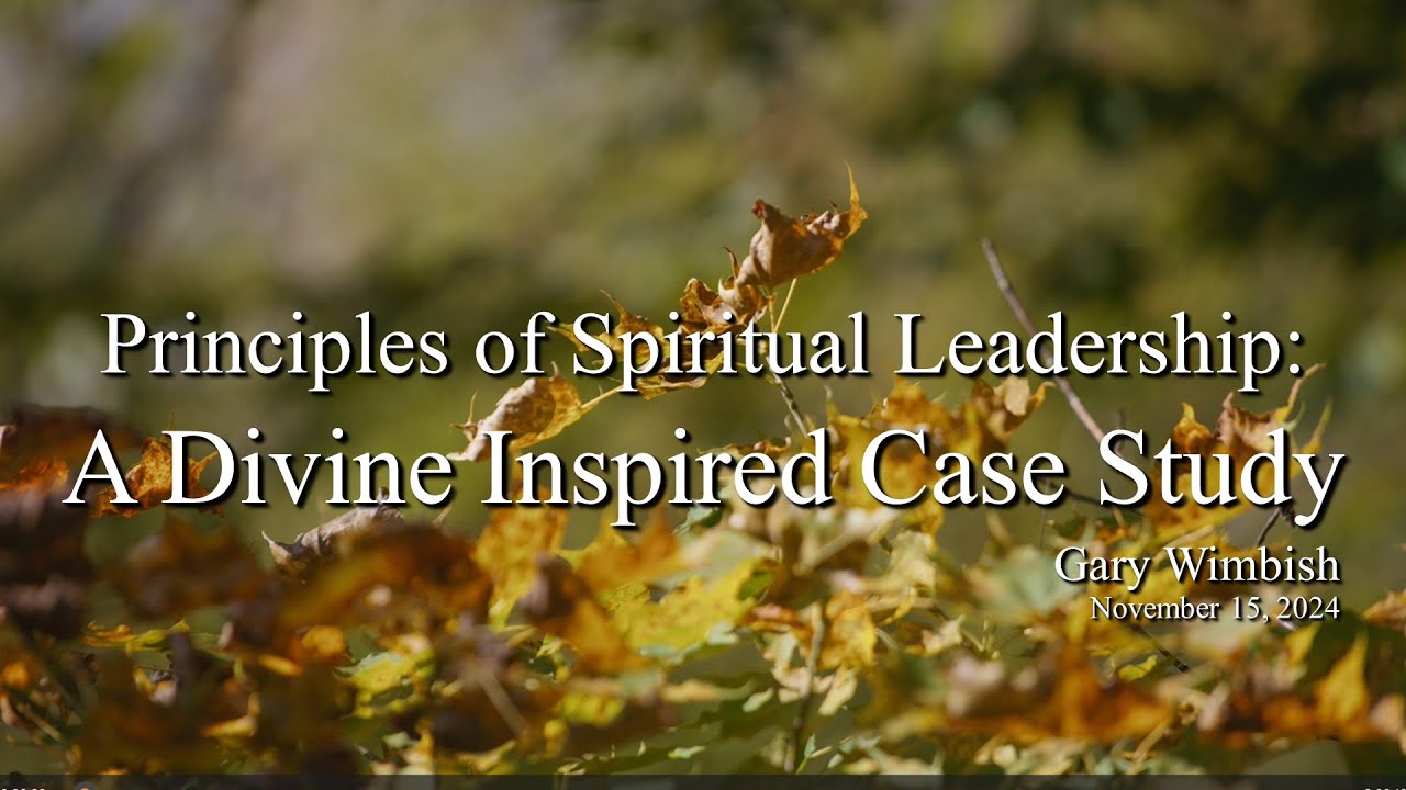 Vespers Nov 15, 2024 | Gary Wimbish
