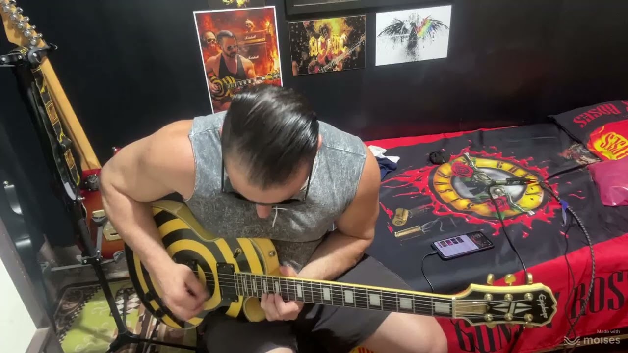Welcome to the jungle ( GNR ) cover guitar 