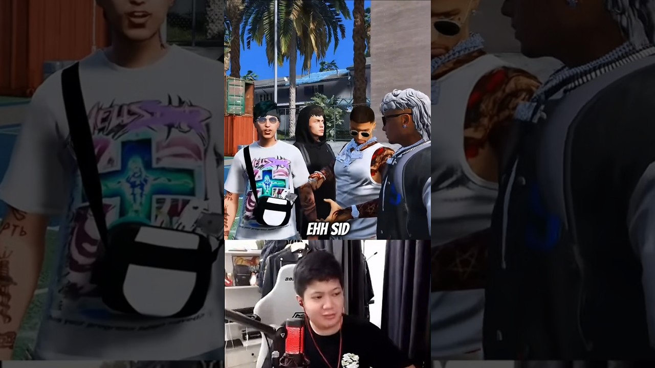 ISCO PRANK NINJA SID TRICKSTER WKWK #dvinzi #gta5 #shorts