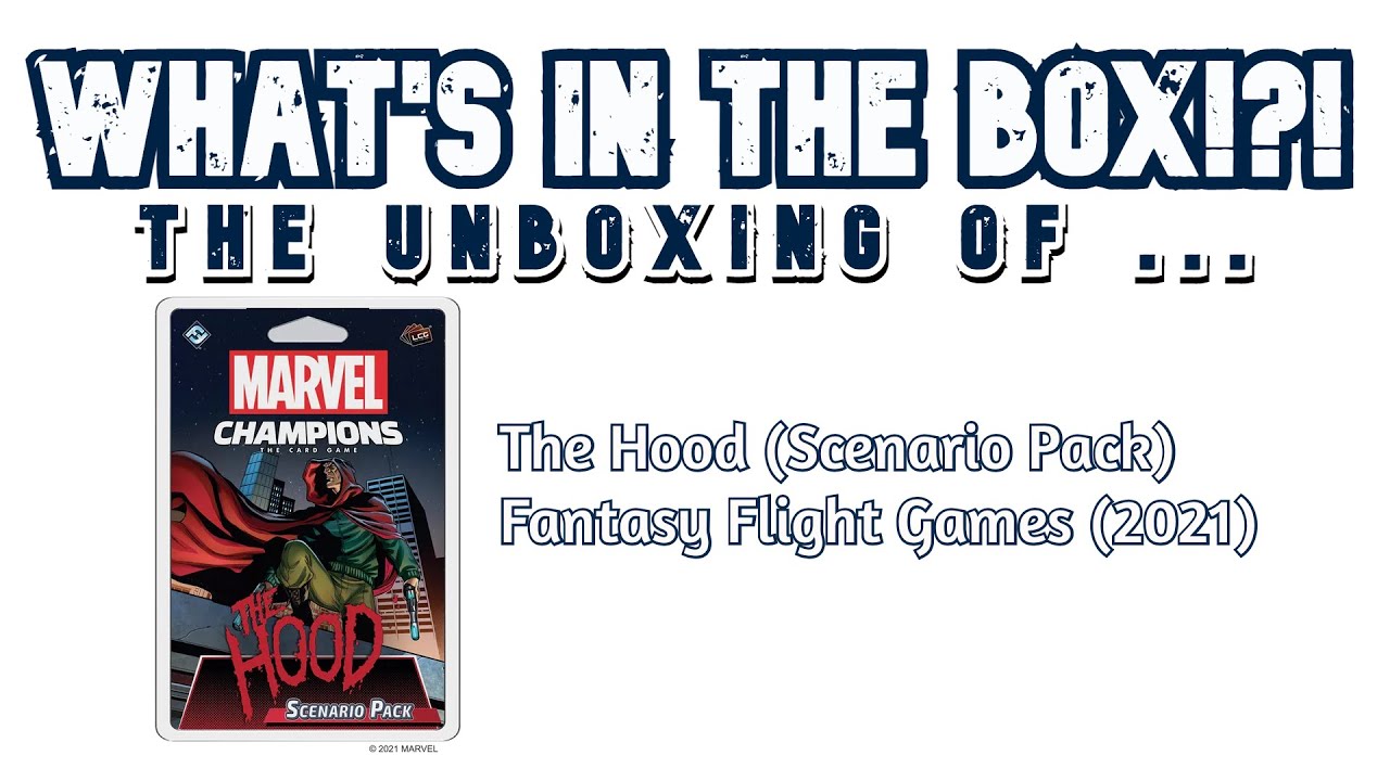What's In The Box? -  The Hood Scenario Pack