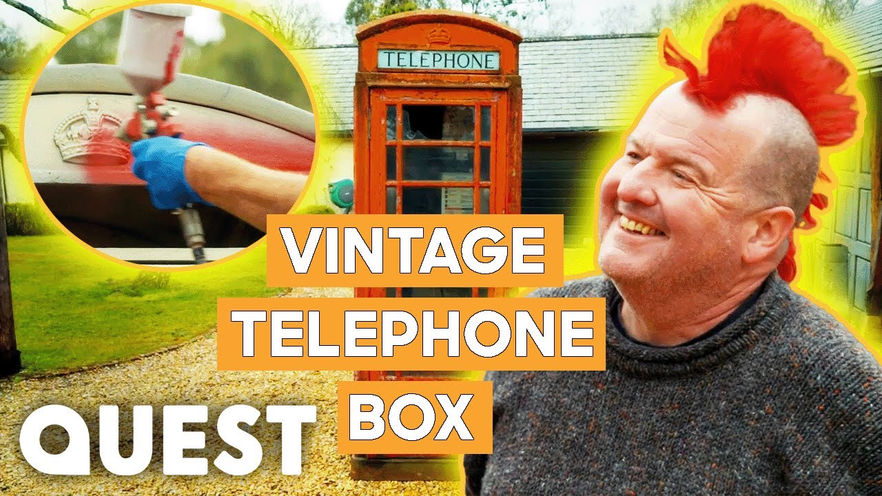 Ted Brings A Vintage Telephone Box Back To Life | Salvage Hunters: The Restorers