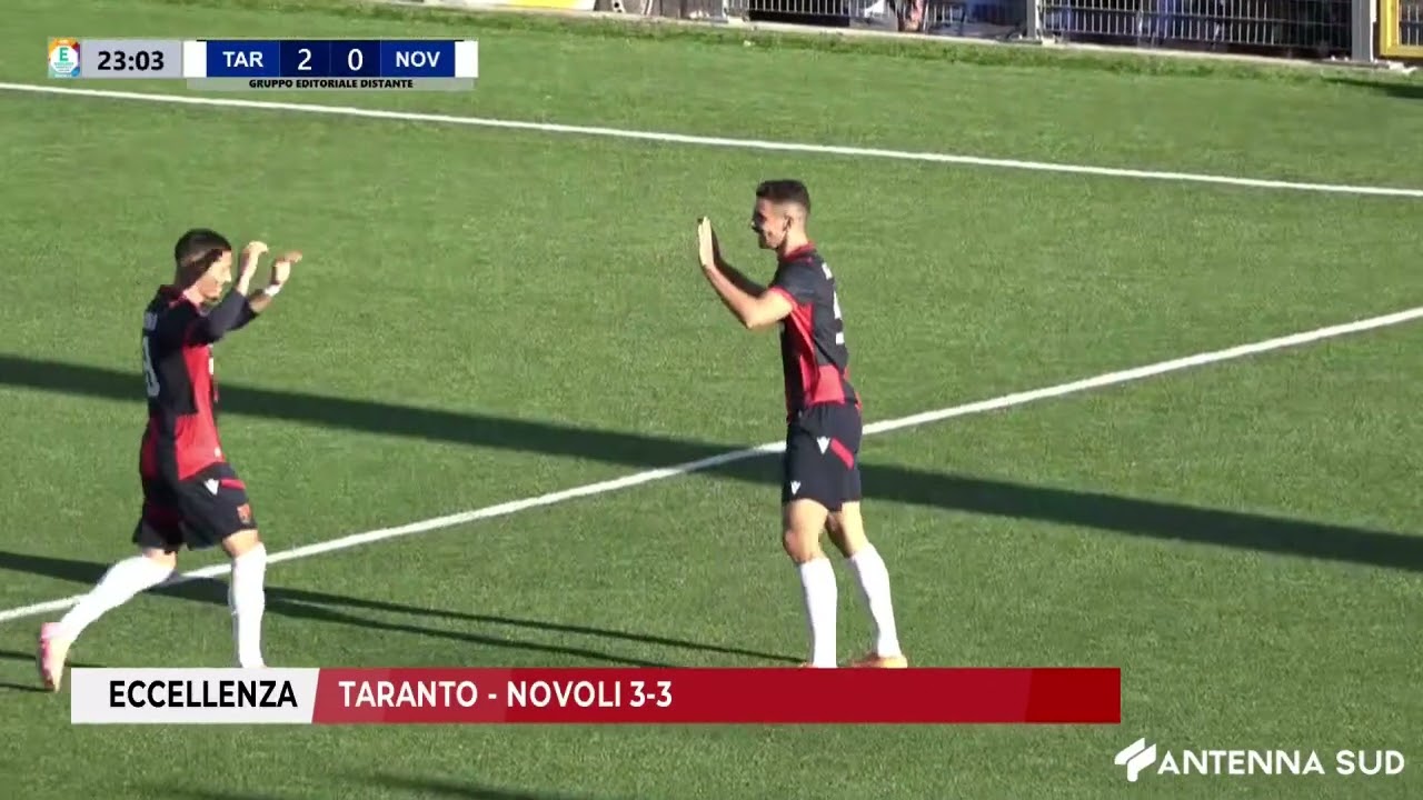 23 NOVEMBRE 2025 - ECCELLENZA: TARANTO - NOVOLI 3-3