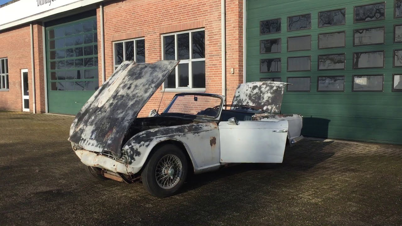 1964 Triumph TR4 Wedgewood Blue | inspection pt2