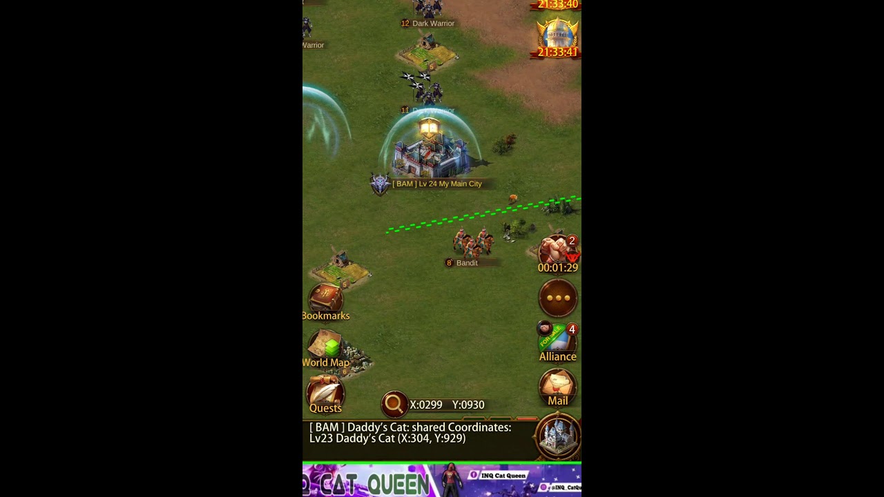 inq cat queen is live ,kya samjhe ....