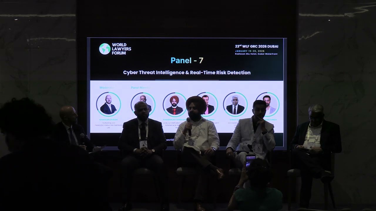 GRC 2026 Dubai - Session: 7 - Cyber Threat Intelligence & Real Time Risk Detection