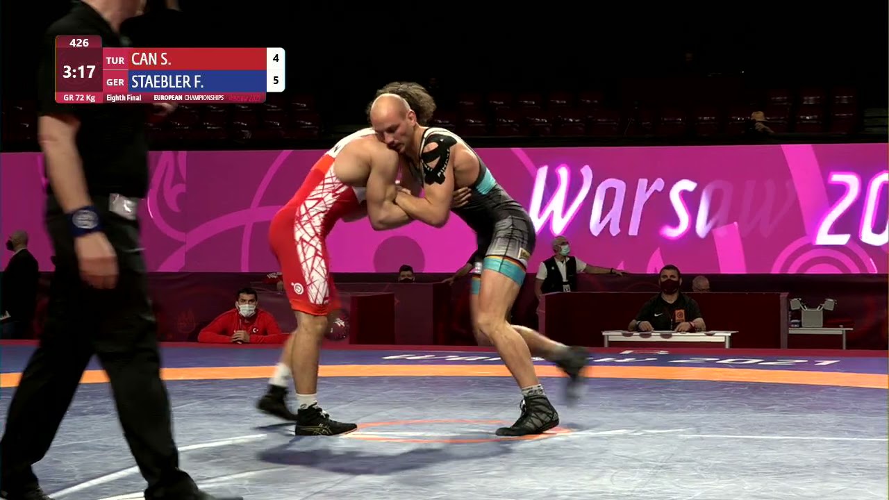 1/8 GR - 72 kg: S. CAN (TUR) v. F. STAEBLER (GER)