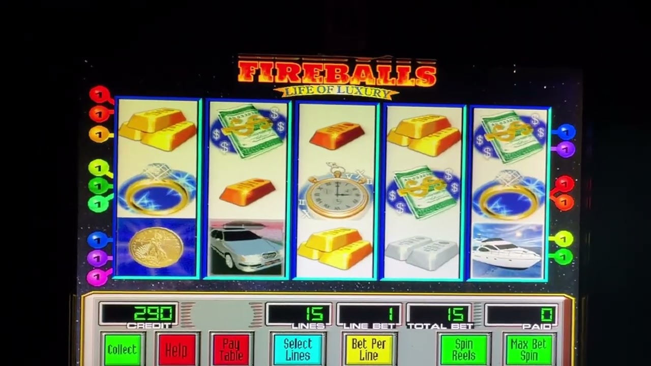 Let's Play Some Fire Ball Themed Slot Machines