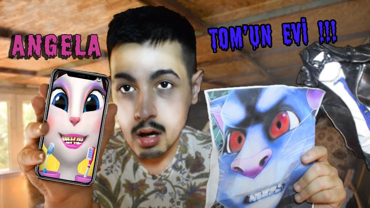 ANGELA BANA ÖYLE BİR ŞEY DEDİ Kİ !! (My Talking Tomun Evine Gittim)