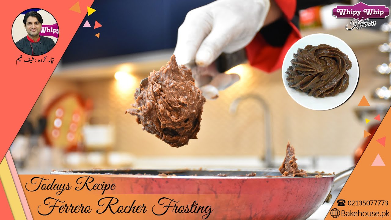 YUMMY FERRERO ROCHER FROSTING | MAKE IT THIS DECEMBER AND ENJOY ULTIMATE FLAVORS THIS WINTERS
