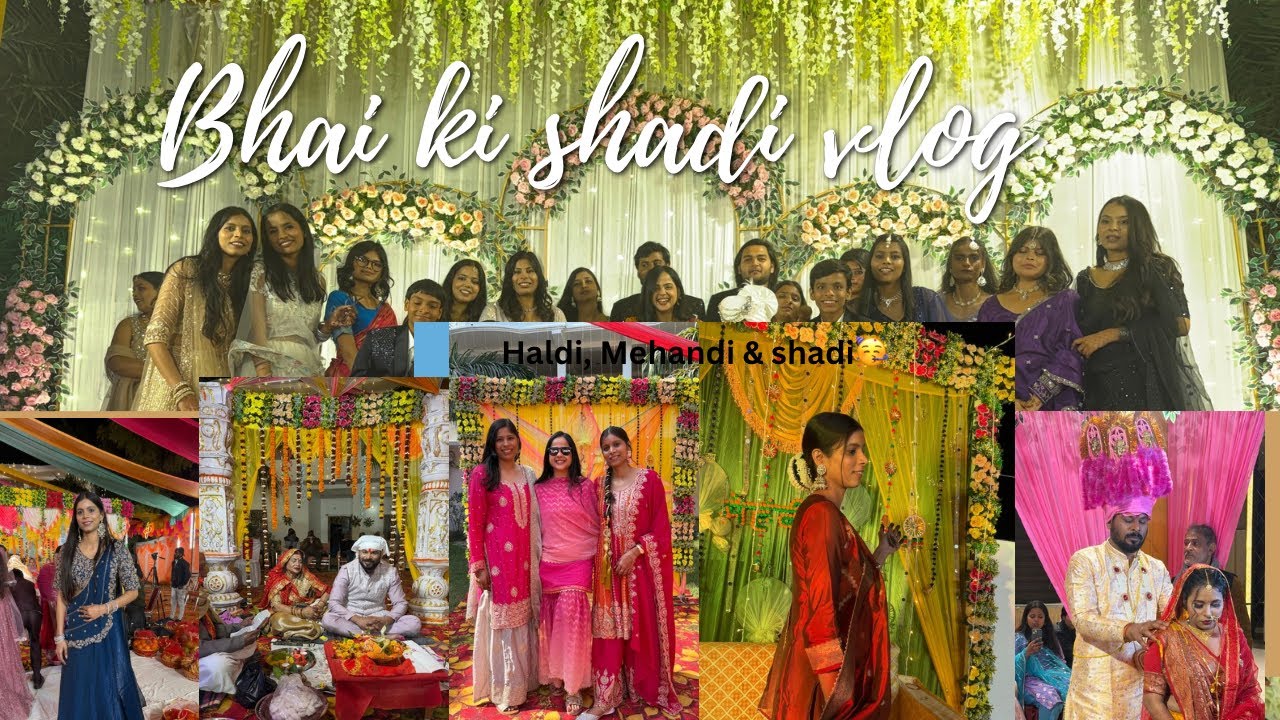 Finally sharing my Bhai Ki Shaadi Full Vlog 🥹💍