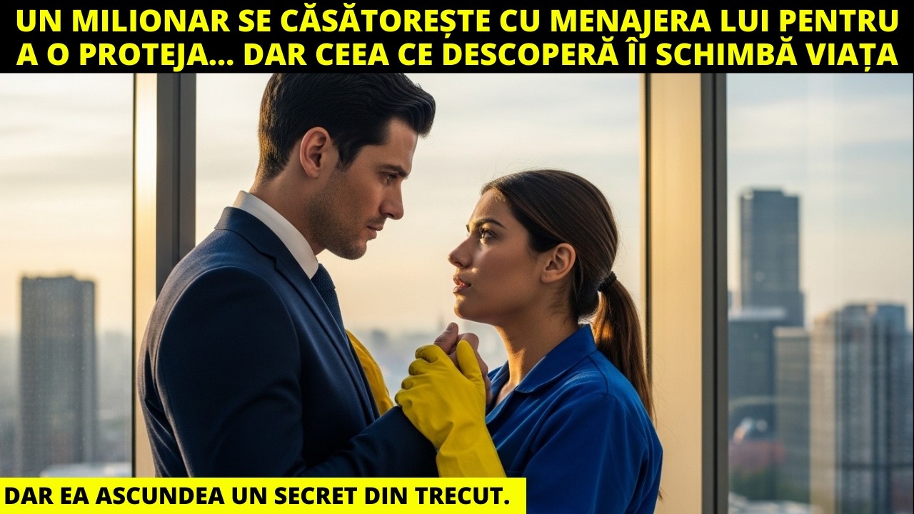 UN MILIONAR SE CĂSĂTOREȘTE CU MENAJERA LUI PENTRU A O PROTEJA…DAR CEEA CE DESCOPERĂ ÎI SCHIMBĂ VIAȚA