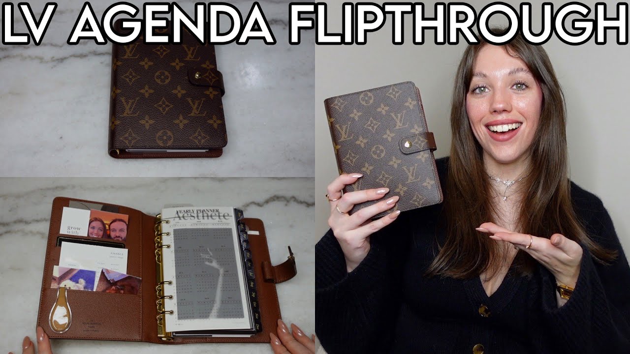 MY LV MM AGENDA 2023 SETUP & REVIEW! 🖋️ | Kenzie Scarlett