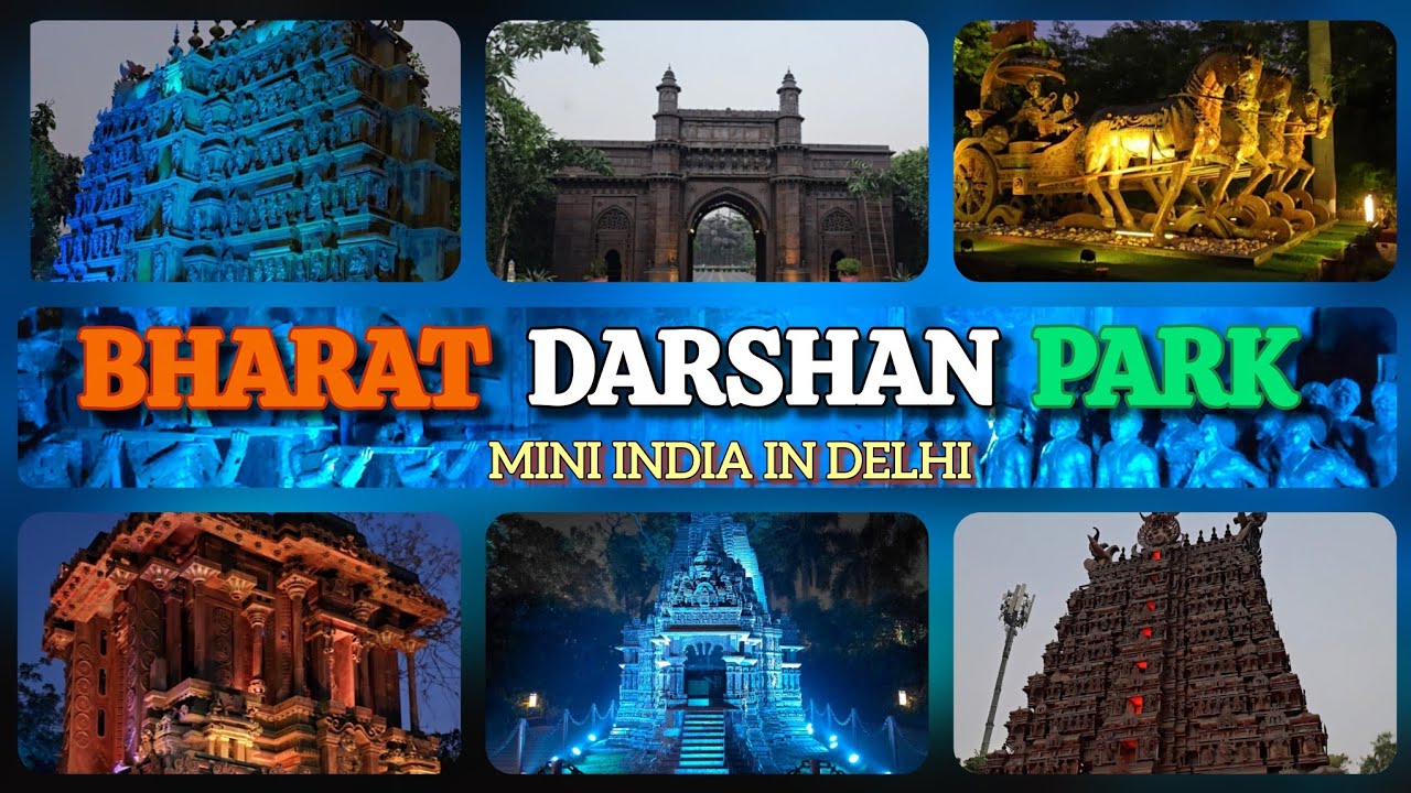BHARAT DARSHAN PARK 🇮🇳 punjabi bagh Delhi | Full information | Mini india in delhi 