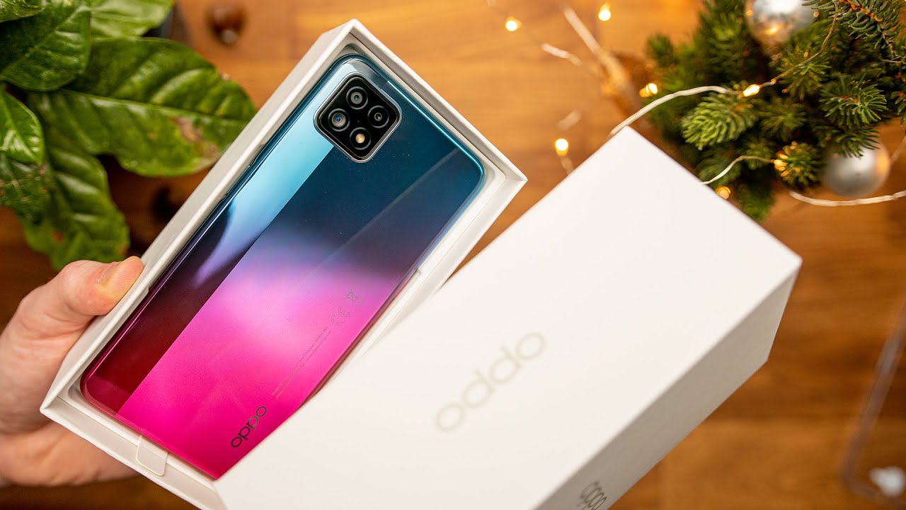 Oppo A73 5G deutsch Unboxing & Ersteindruck - 90 Hz, 8GB Ram, Dimensity 720