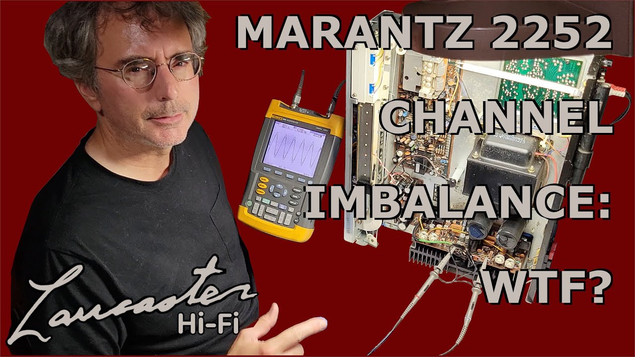 Marantz 2252 Service: Channel Imbalance! WTF?