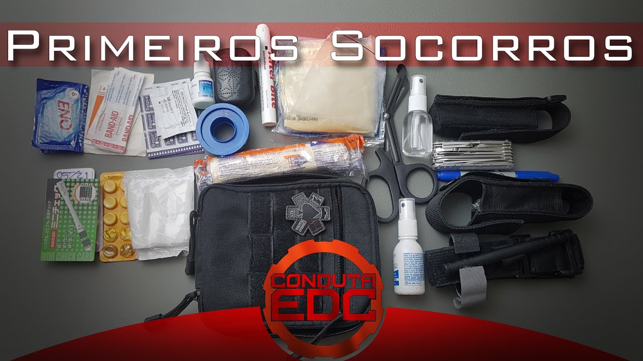 Kit Primeiros Socorros Atualizado