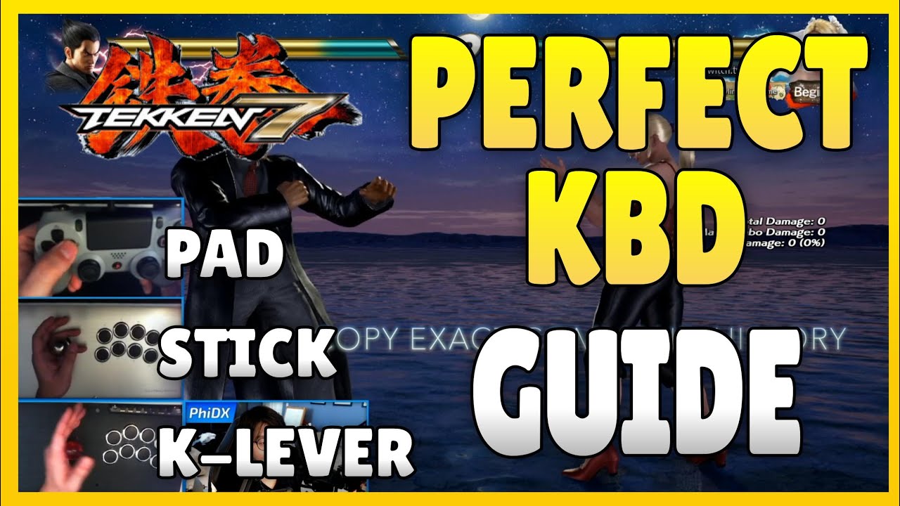 3-минутное руководство по отмене приёма Backdash на корейском языке — пад и стик — Tekken 7 Tutorial