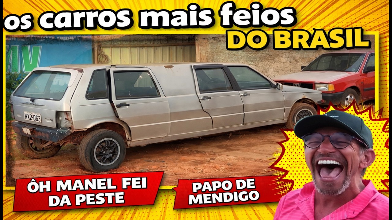 Carros TÃO Feios que Viraram Meme no Brasil 🤣 - Gambiarras e invenções  tente não rir 🤡😂