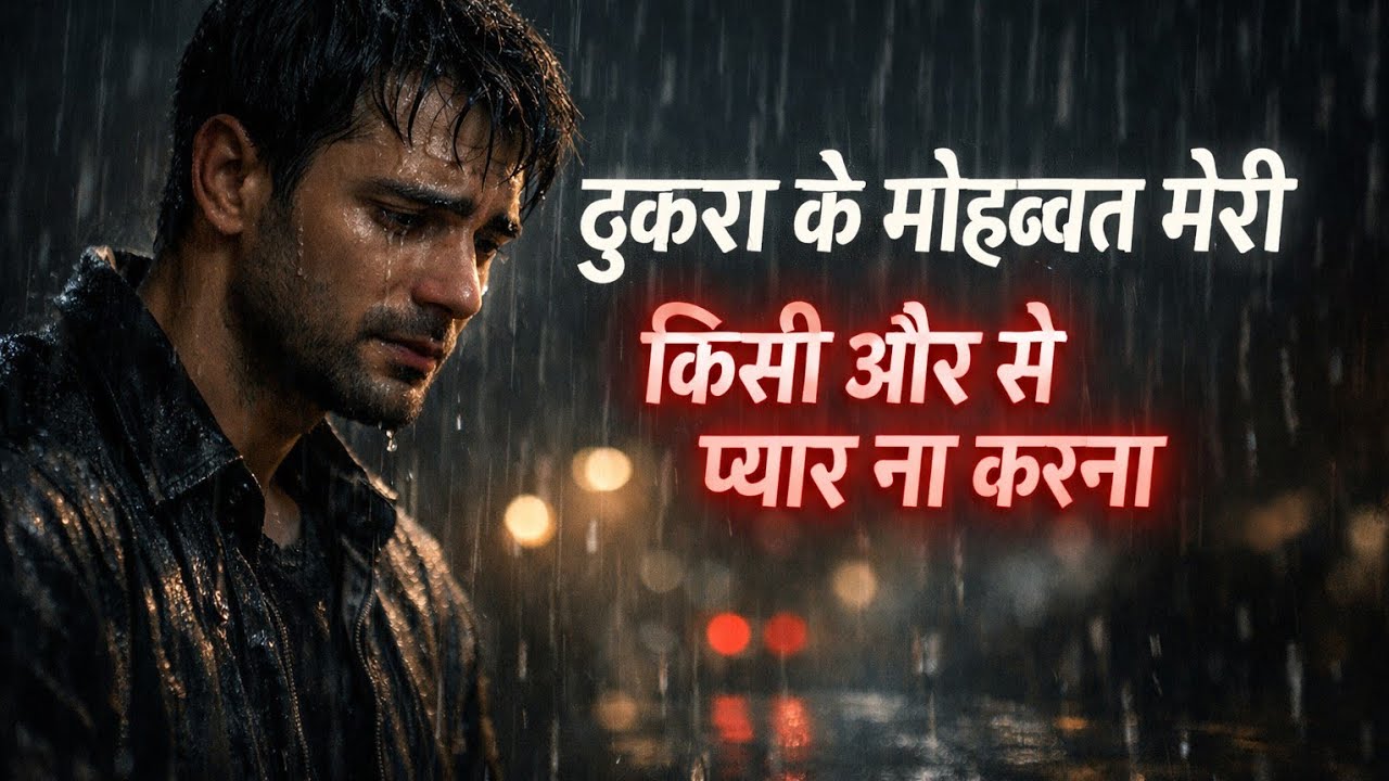 ठुकरा के मोहब्बत मेरी | Heart Touching Sad Love Song 💔 | Emotional Hindi Song