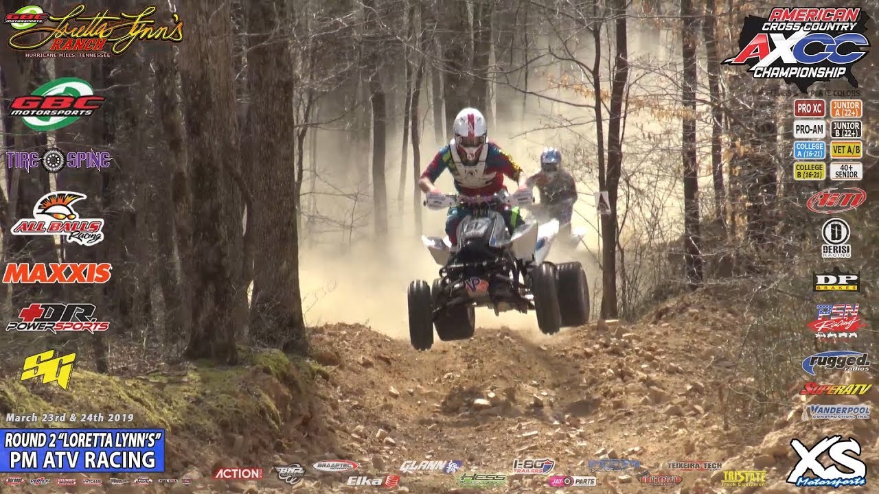 AXCC Loretta Lynns ATV Pro XC Racing 2019 Rd 2 - Cody Collier 1st
