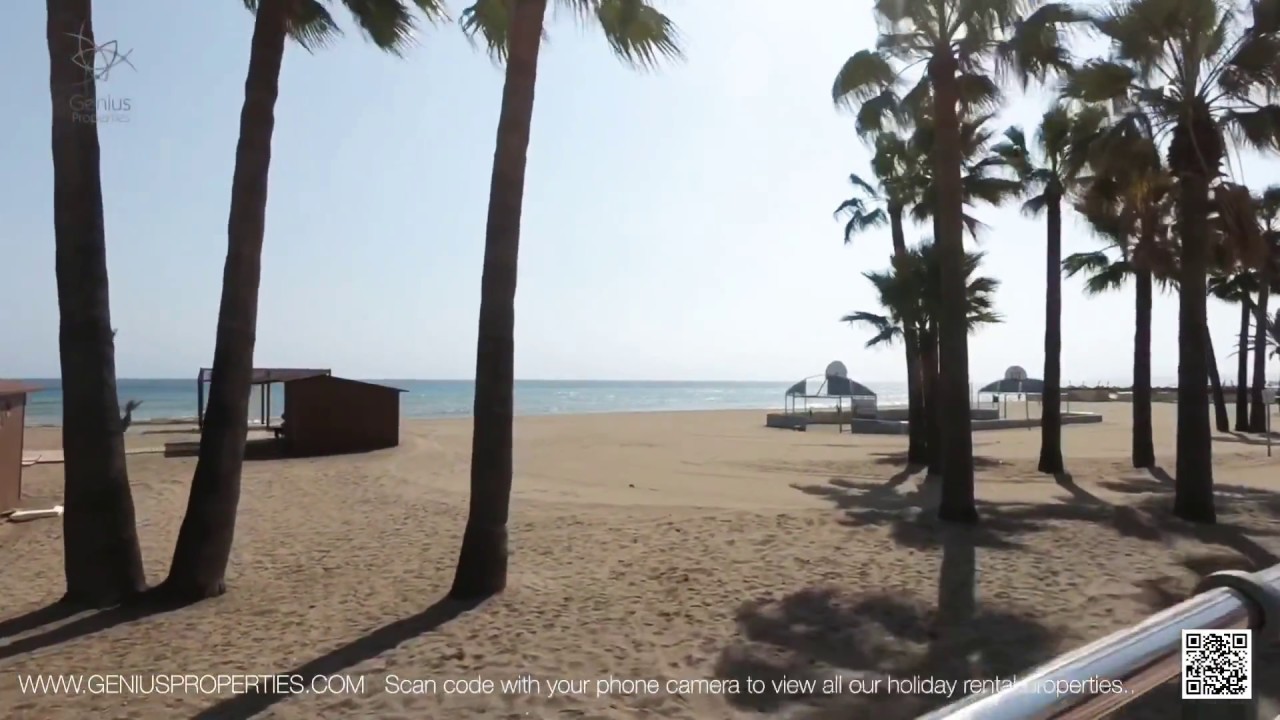 GSP-206 Estepona Promenade Beach Front 3 Bed Holiday Apartment to rent