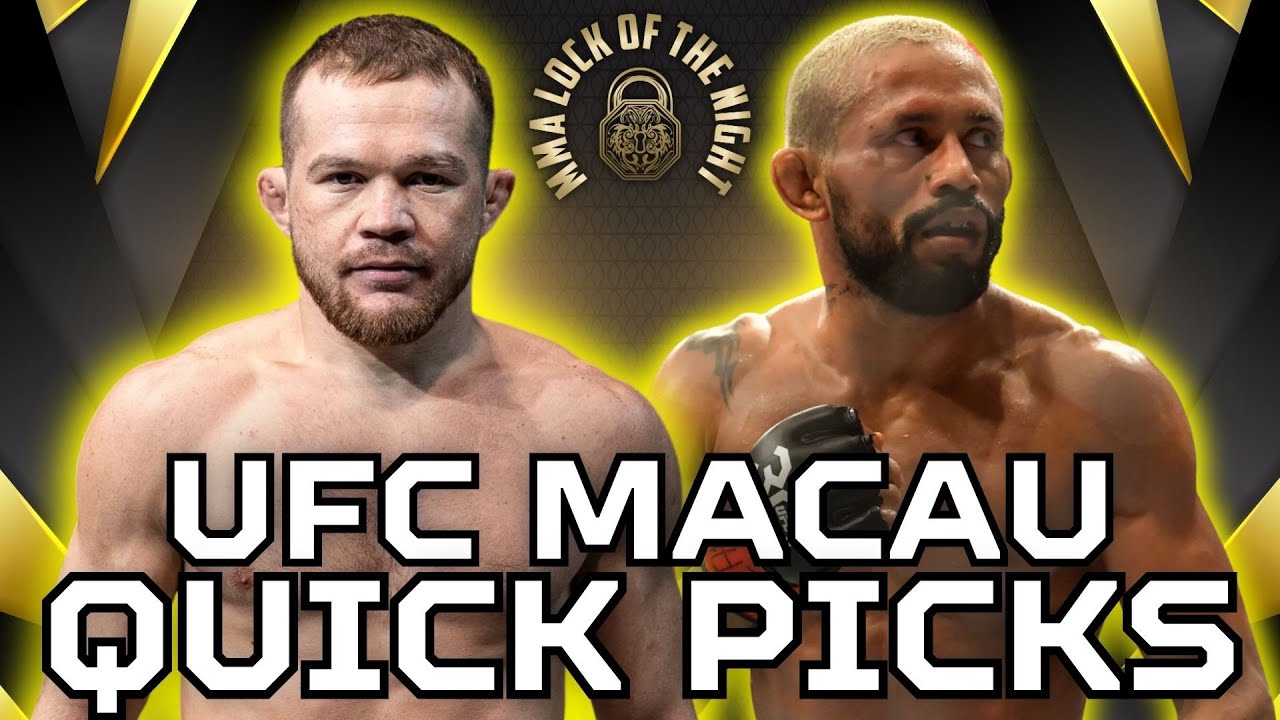 UFC Macau Quick Picks | Yan vs Figueiredo Predictions
