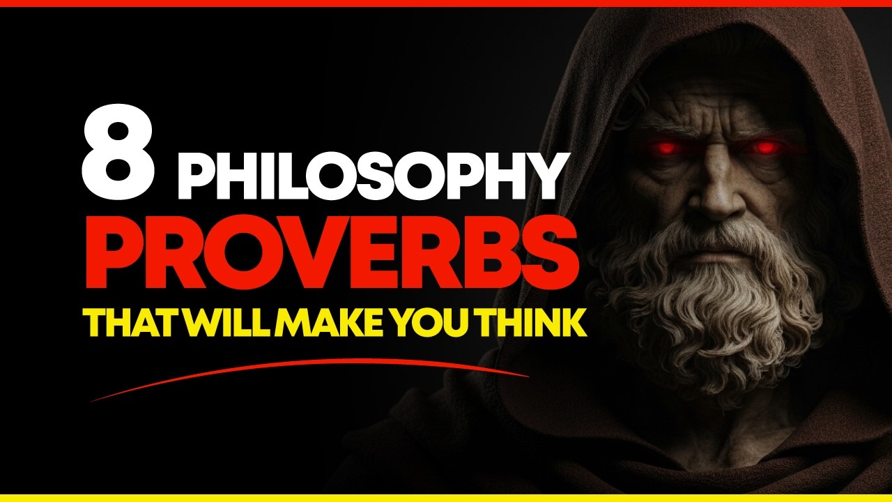 8 Philosophy Proverbs That Will Make You Think | Ancient Wisdom