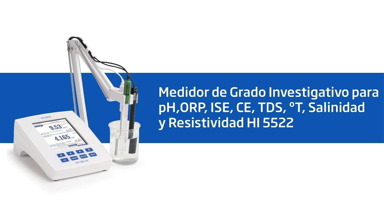 Vídeo Tutorial HI 5522 Medidor de grado para investigación con Cal Check™