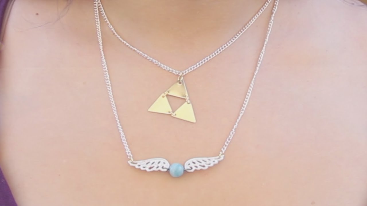 Zelda Necklace - DIY Geeky Goodies
