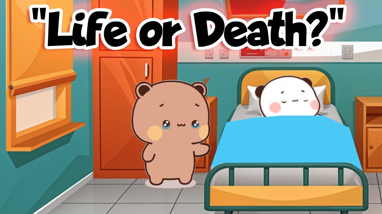 Gomu is worrying Peachu’s unknown illness😨| BubuDudu | GomuPeachu | BearPanda | Cute Couples