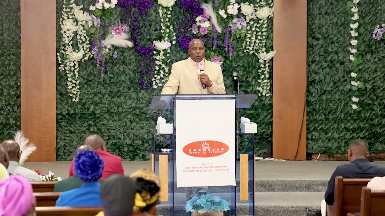 Theme: Kuruhukira mu gakiza Imana yaduteguriye muri Kristo Yesu isi itararemwa. Hamwe na Pr. Masomo