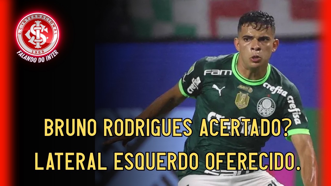 BRUNO RODRIGUES SERÁ ANUNCIADO? LATERAL É OFERECIDO E DIREÇÃO ANALISA.