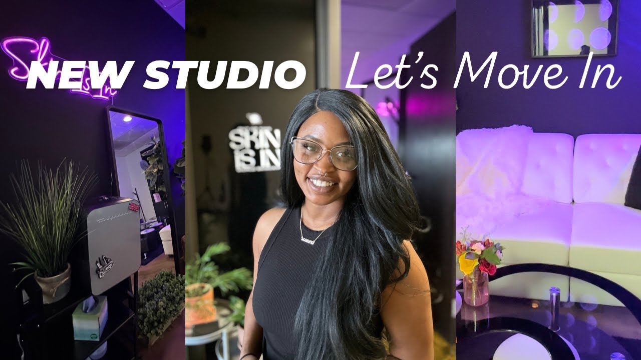 Day In The Life Of A Solo Esthetician | New Studio Move In 🤎