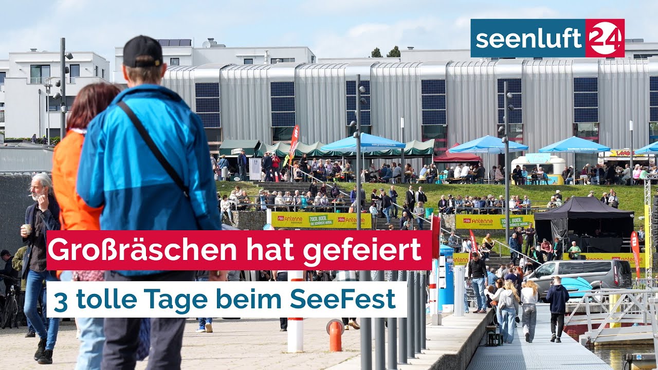 Großräschen hat gefeiert - 3 tolle Tage beim SeeFest