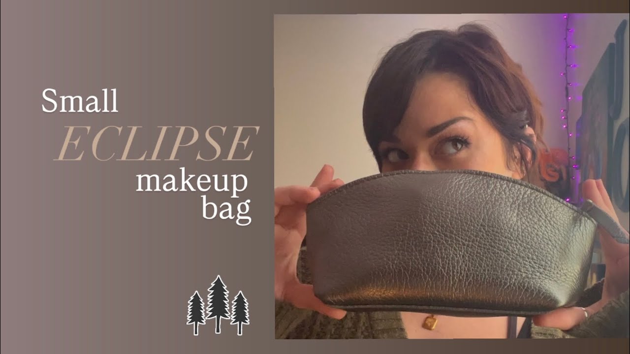 Review of the Small Eclipse Makeup Bag from Portland Leather 