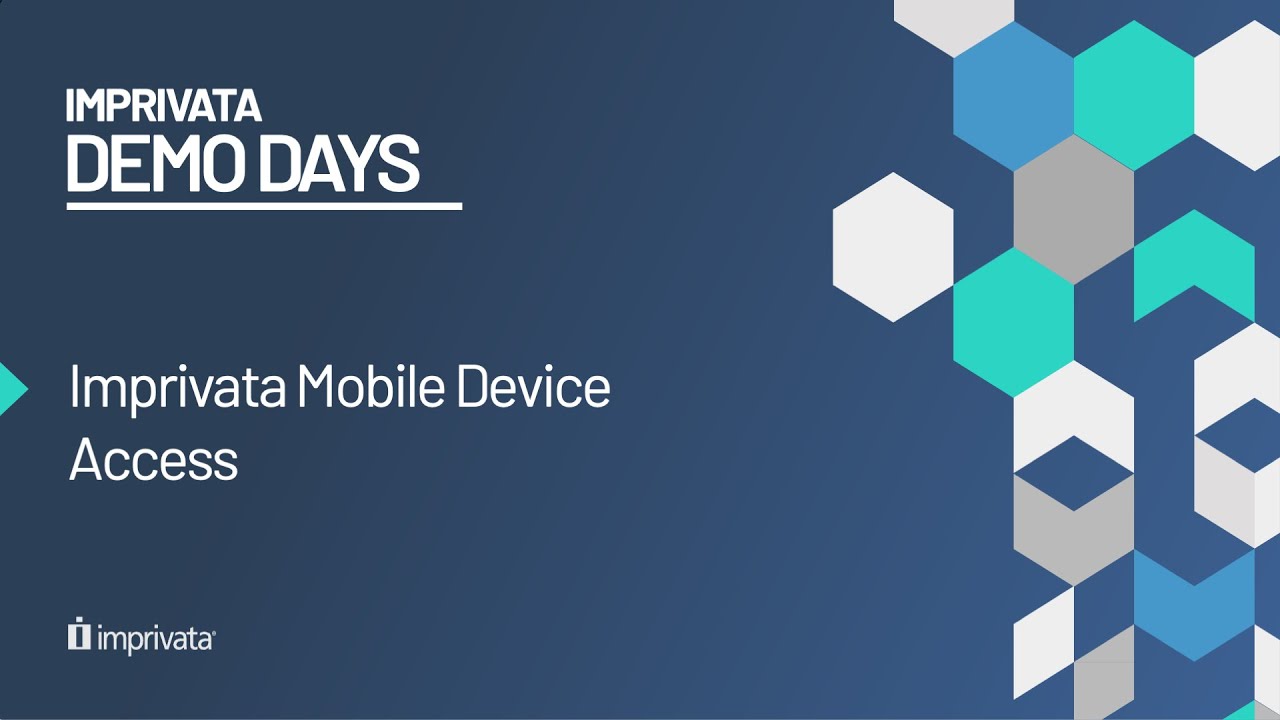 Demo: Imprivata Mobile Device Access