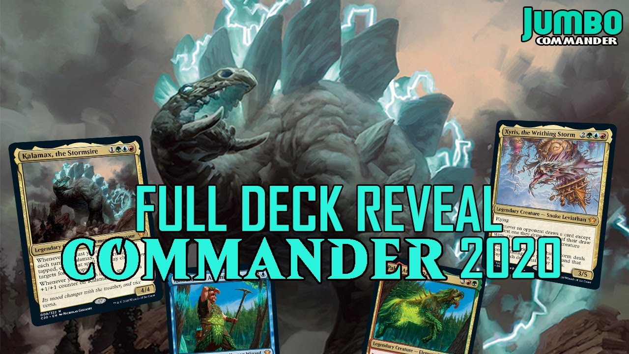 Commander 2020 FULL DECK REVEAL | Temur Instants 