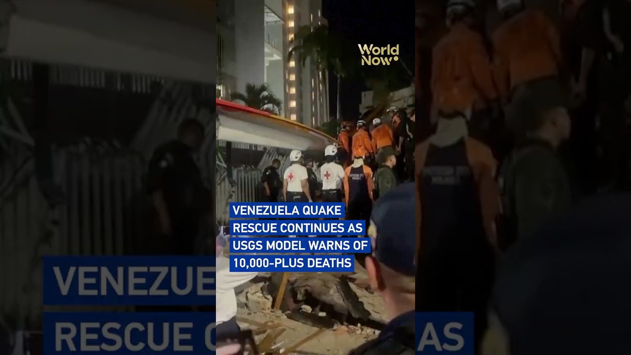 Venezuela quake rescue continues as USGS model warns of 10,000-plus deaths #worldnow