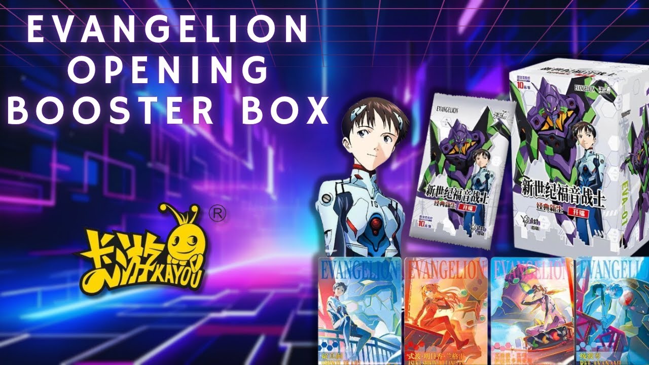 Opening a Rare EVANGELION Kayou Booster Box! | Epic Pulls & First Impressions