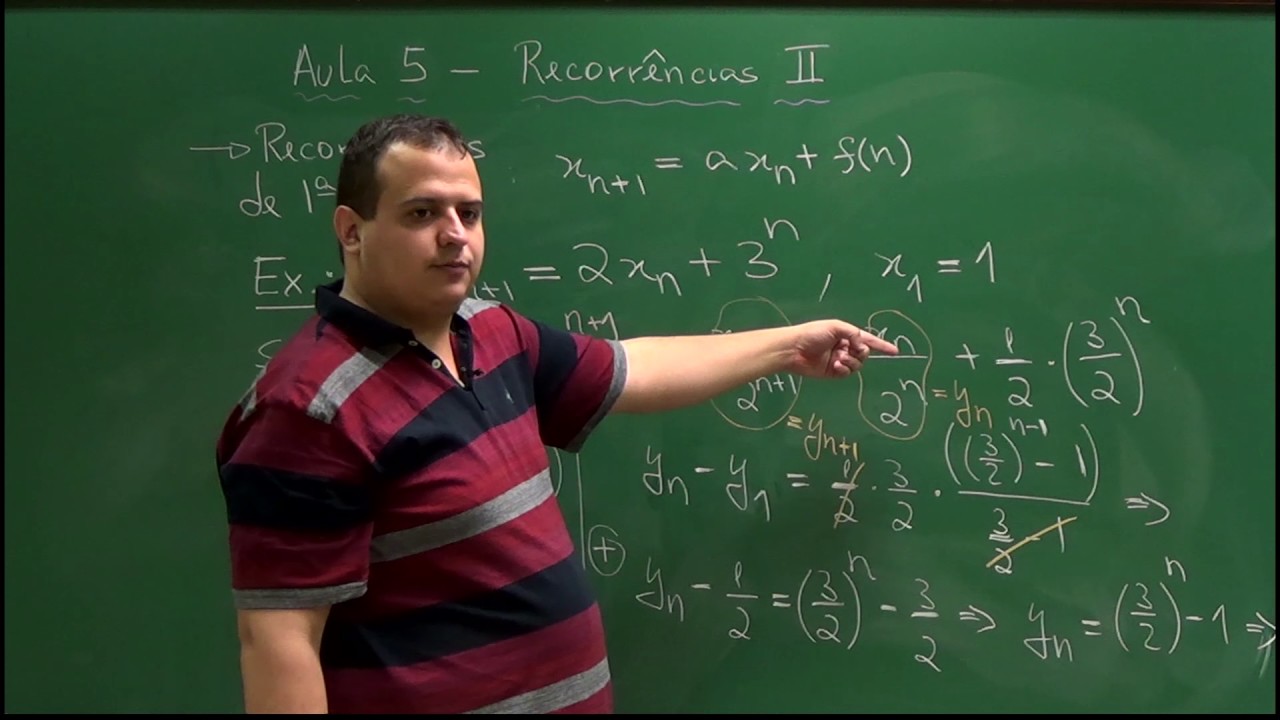 Recorrências Lineares de Primeira Ordem