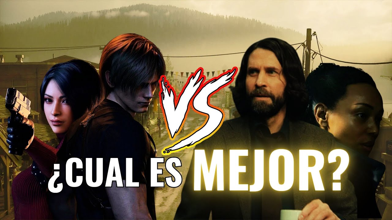 Resident Evil 4 Remake vs Alan Wake 2 ¿CUAL ES MEJOR?
