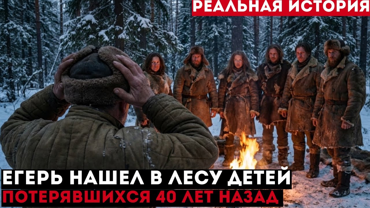Егерь нашел в тайге детей СБЕЖАВШИХ 40 ЛЕТ НАЗАД | История из жизни