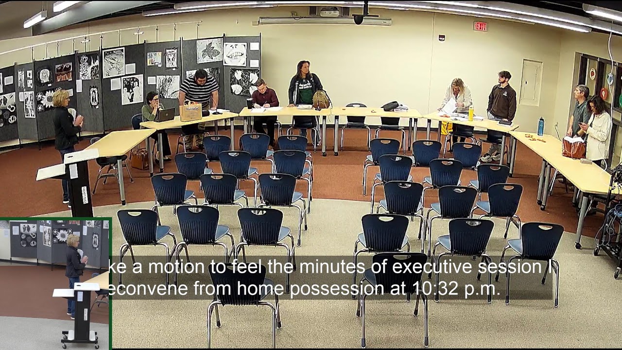 March 10,  2026 Regional School Committee Meeting