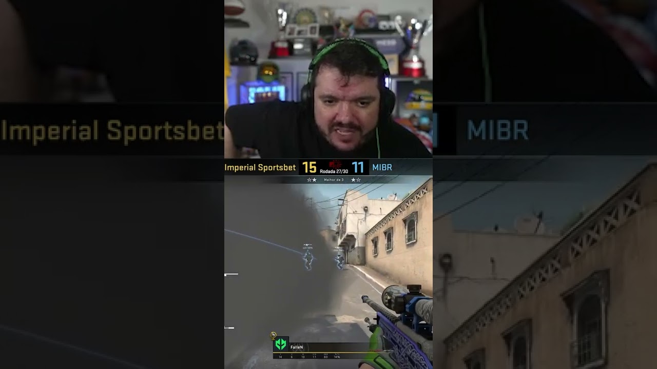 O FALLEN TA MALUCO - IMPERIAL X MIBR - FINAL #SHORTS