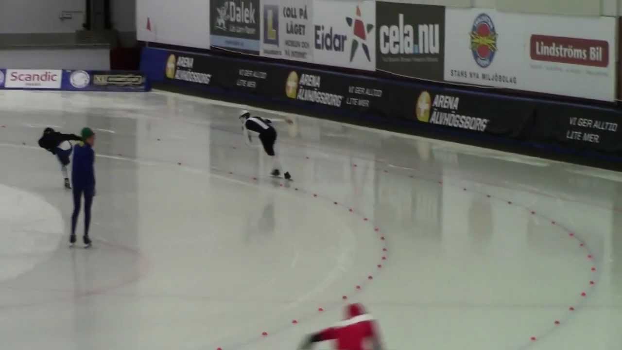 Mats &Aring;kesson vs Olav Gjelten - Men 500m - Swedish Masters Championships 2013