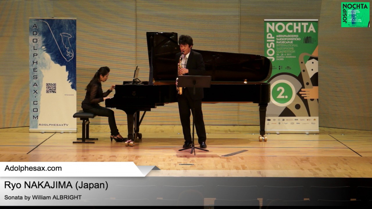 Sonate by William ALBRIGHT - Ryo NAKAJIMA (Japan)