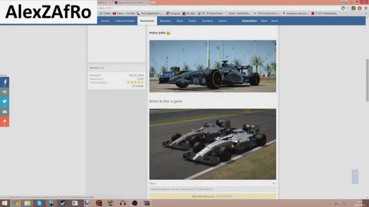 How To Install Mods on F1 2014